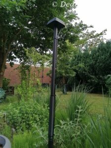 Verlängerung GPS Antenne - Navimow I105E Die 250mm lange Verlängerung der GPS Antenne für den Segway Navimow Rasen-Mähroboter I105E / I108E im Einsatz